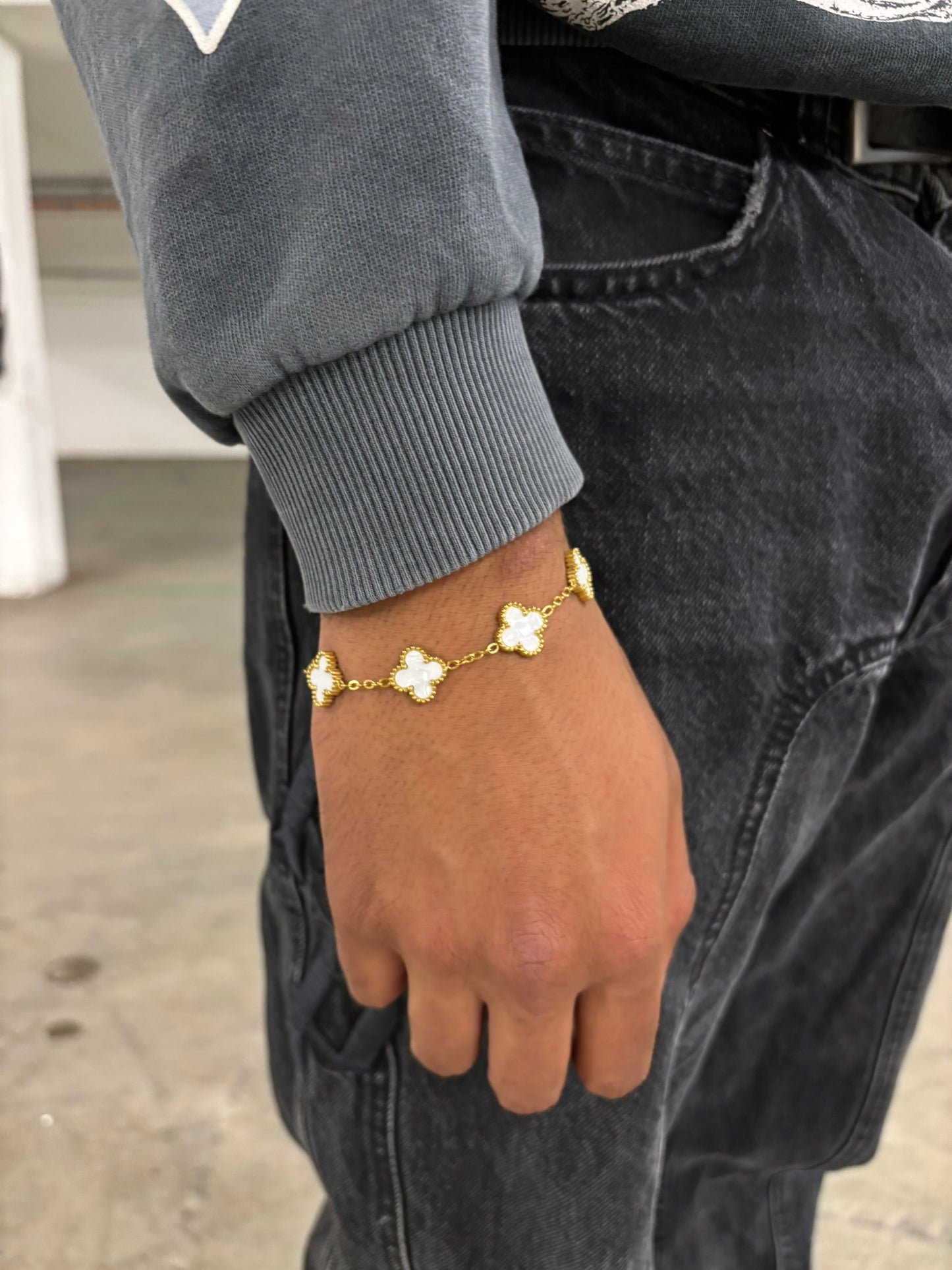 Gold Bracelet - Marmor