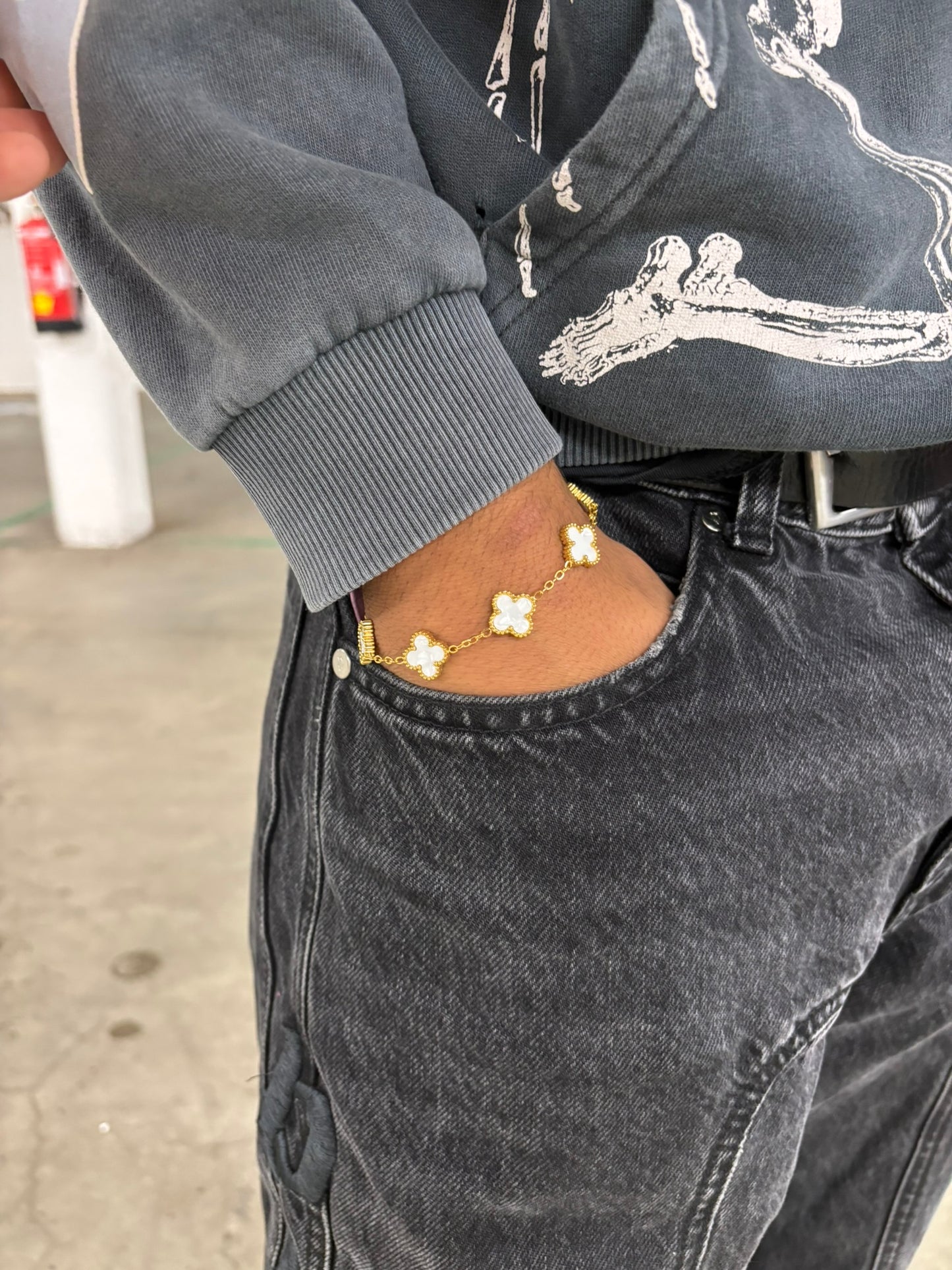 Gold Bracelet - Marmor