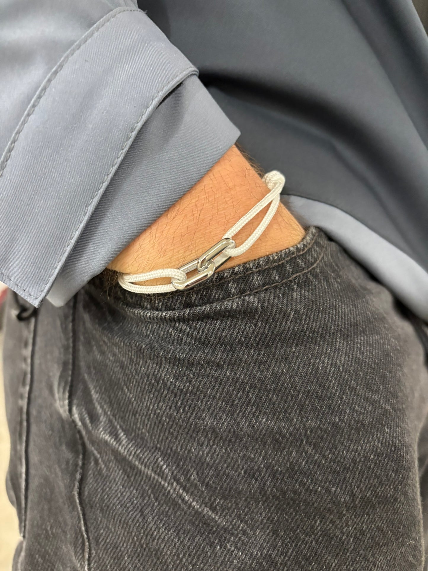 Lynx Bracelet - White