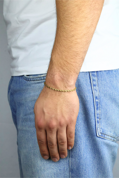 Rope Bracelet Gold