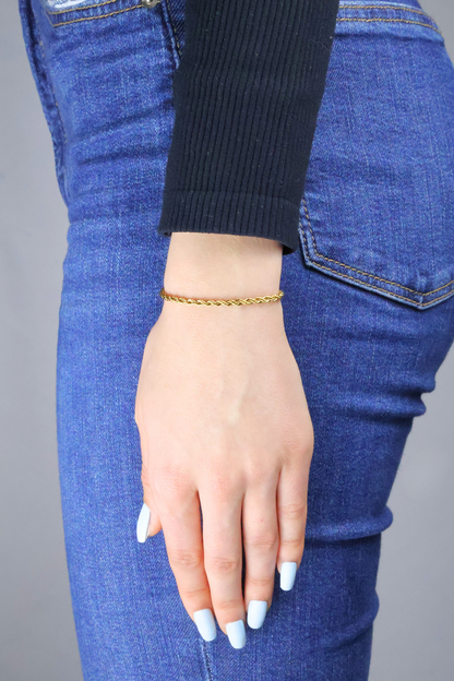 Rope Bracelet Gold
